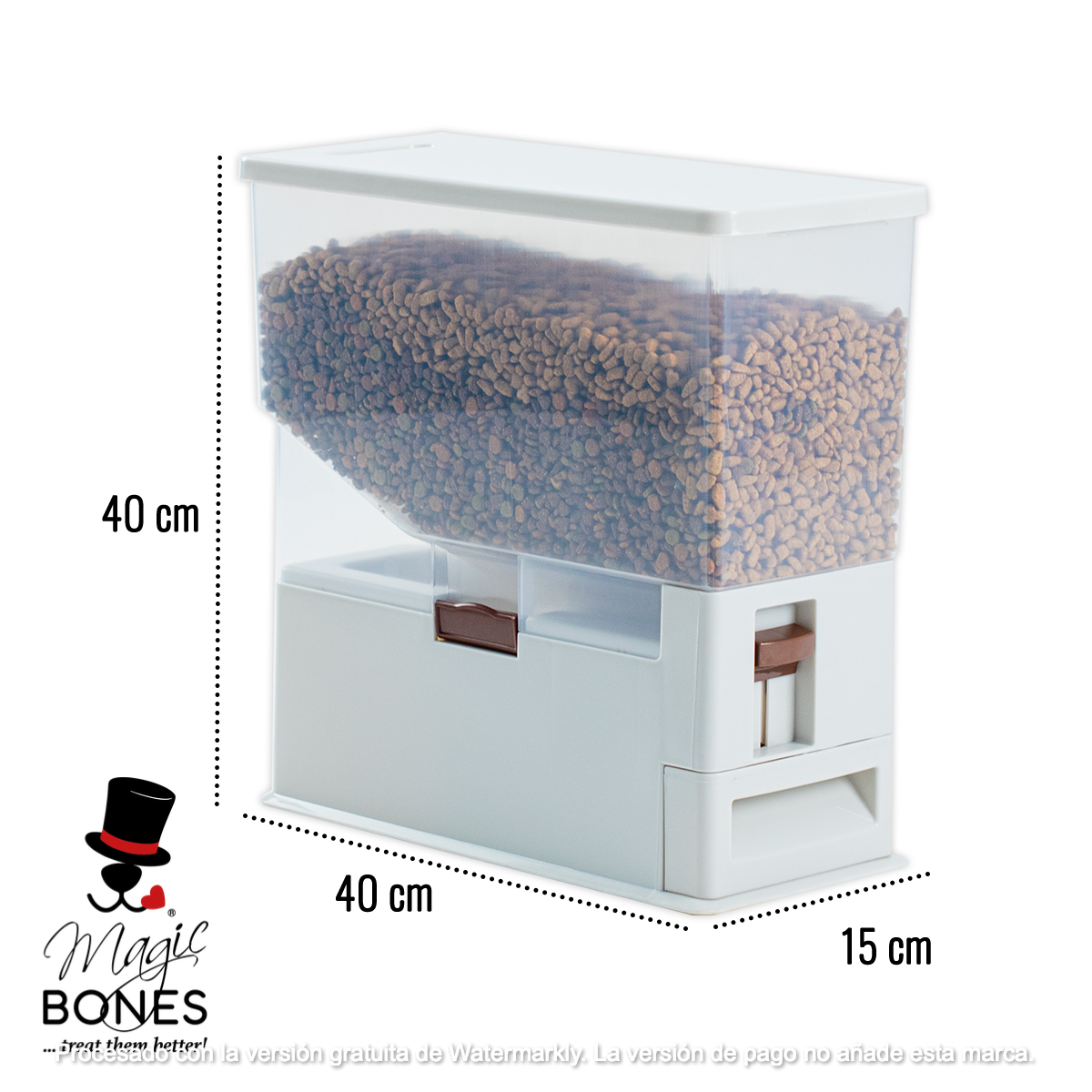 Dispensador de Alimento para Mascotas